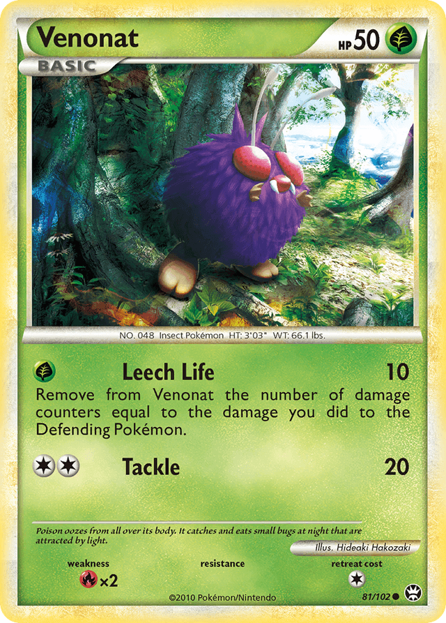 Venonat HGSS4-81