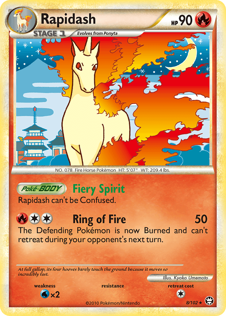Rapidash HGSS4-8