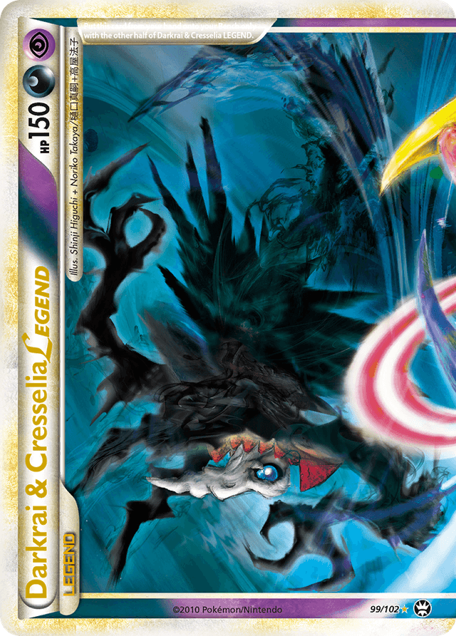 Darkrai & Cresselia LEGEND HGSS4-99