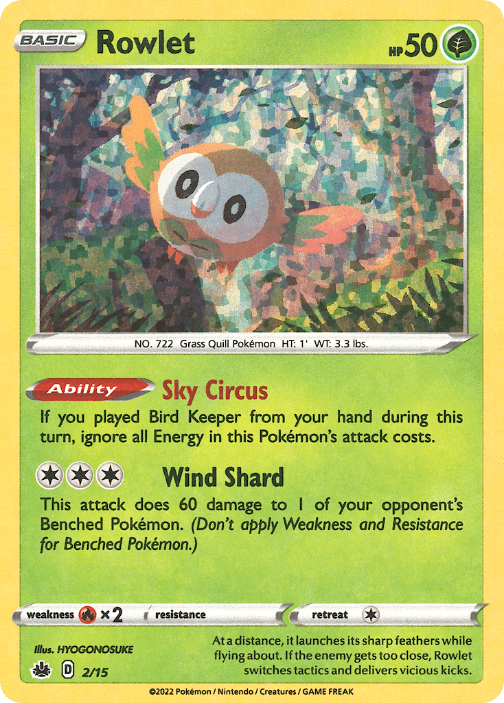 Rowlet MCD22-2