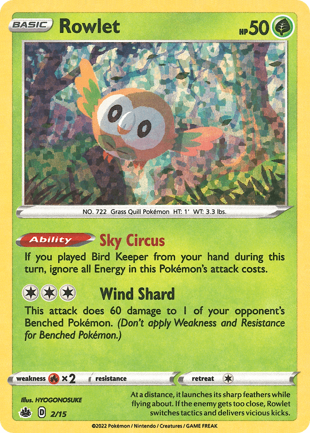 Rowlet MCD22-2