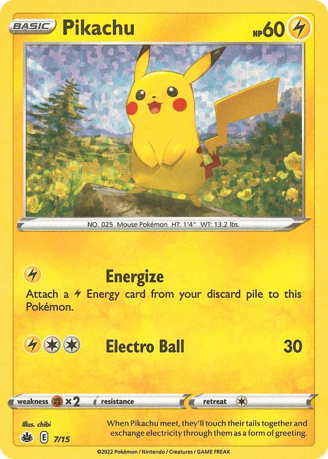 Pikachu MCD22-7