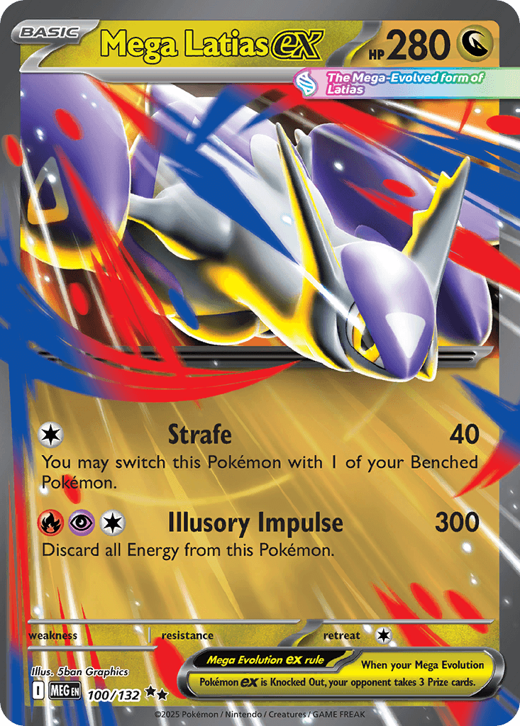 Mega Latias ex ME1-100