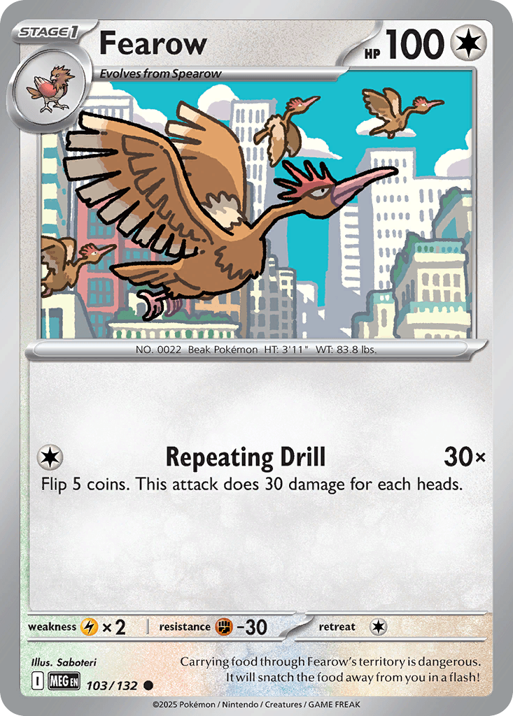Fearow ME1-103