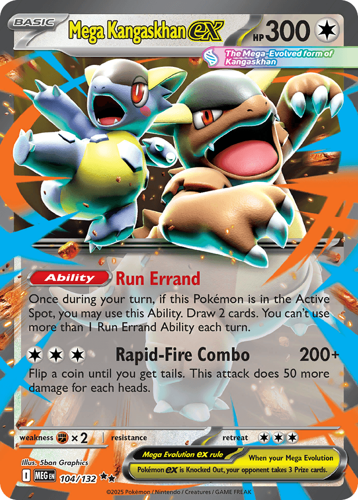 Mega Kangaskhan ex ME1-104