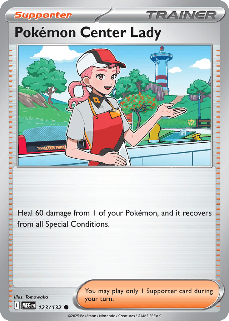 Pokémon Center Lady ME1-123