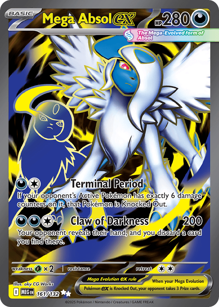 Mega Absol ex ME1-161