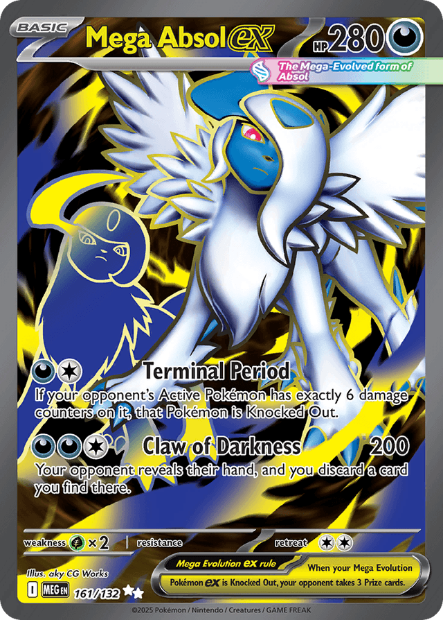 Mega Absol ex ME1-161