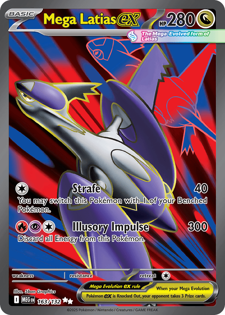 Mega Latias ex ME1-163