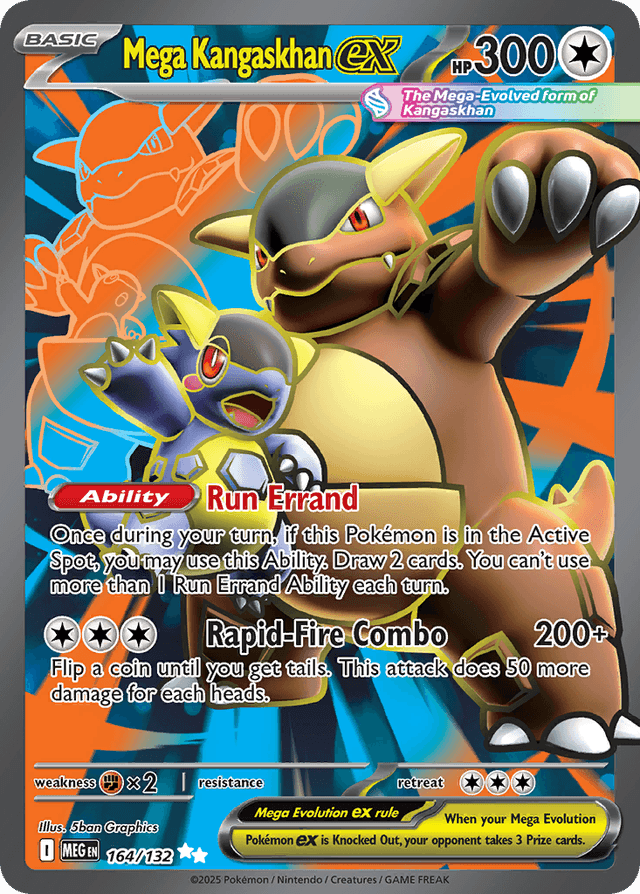Mega Kangaskhan ex ME1-164