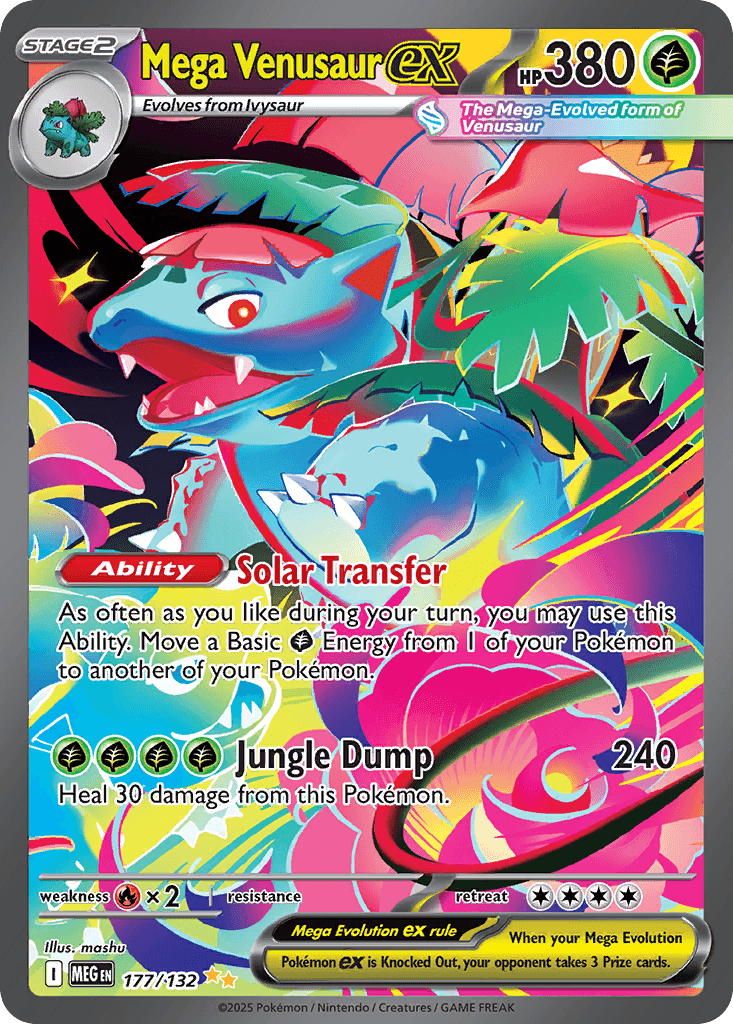 Mega Venusaur ex ME1-177