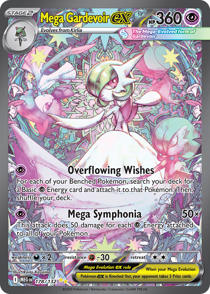Mega Gardevoir ex ME1-178
