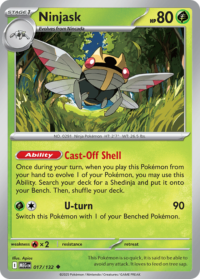 Ninjask ME1-17