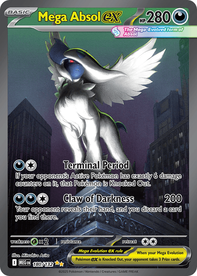 Mega Absol ex ME1-180