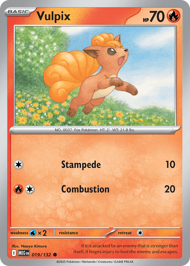 Vulpix ME1-19