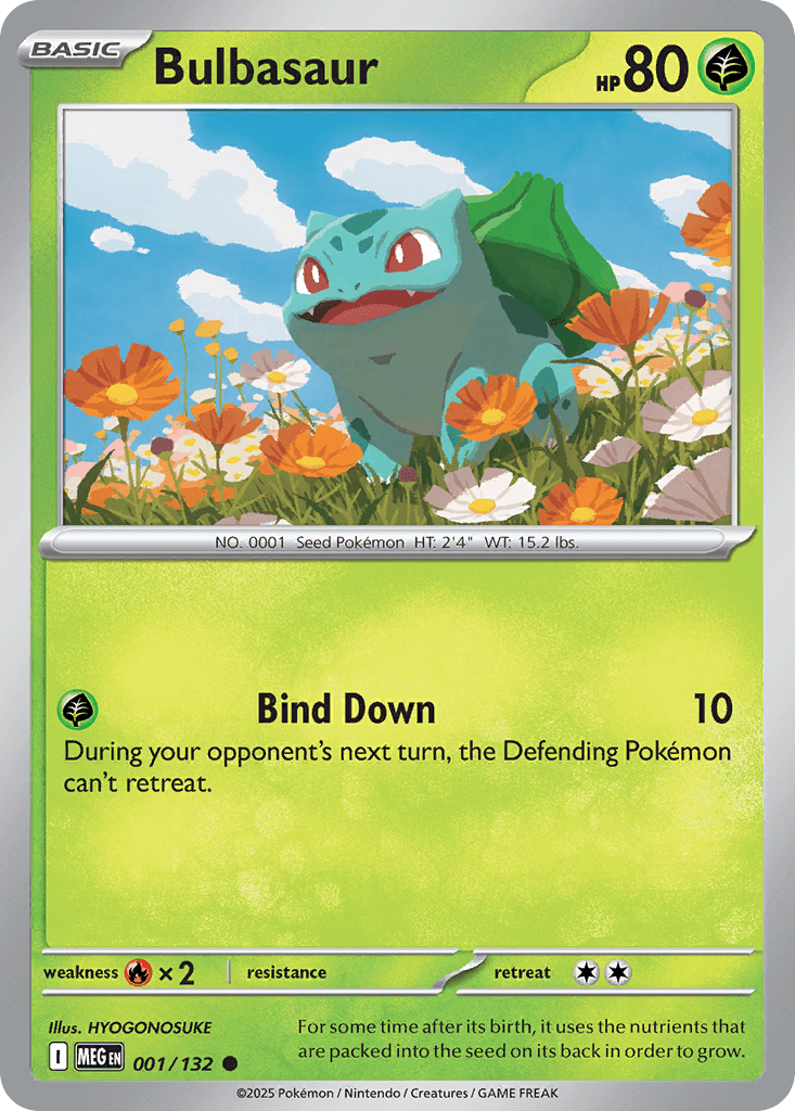 Bulbasaur ME1-1