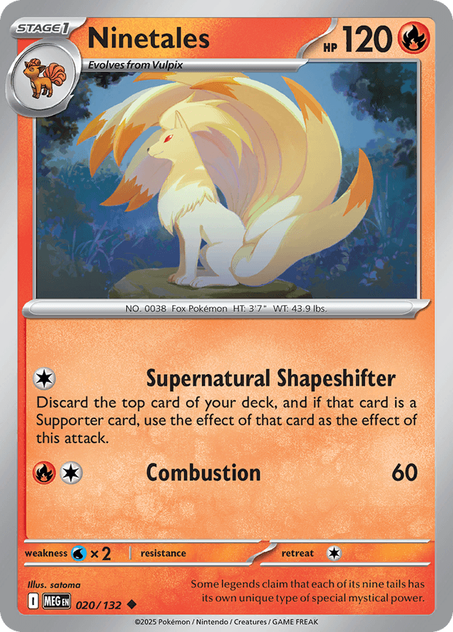 Ninetales ME1-20