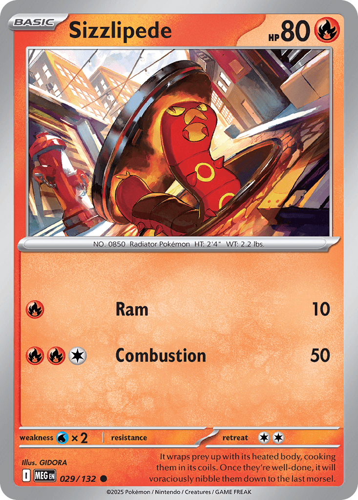 Sizzlipede ME1-29
