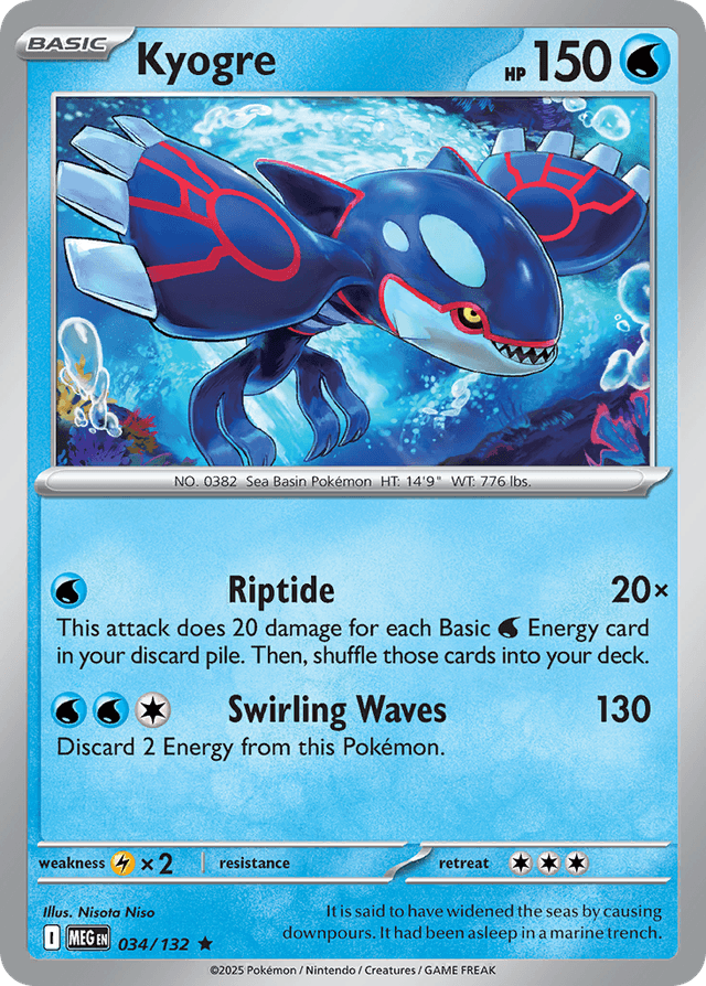 Kyogre ME1-34