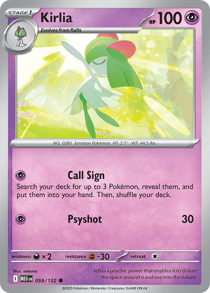 Kirlia ME1-59
