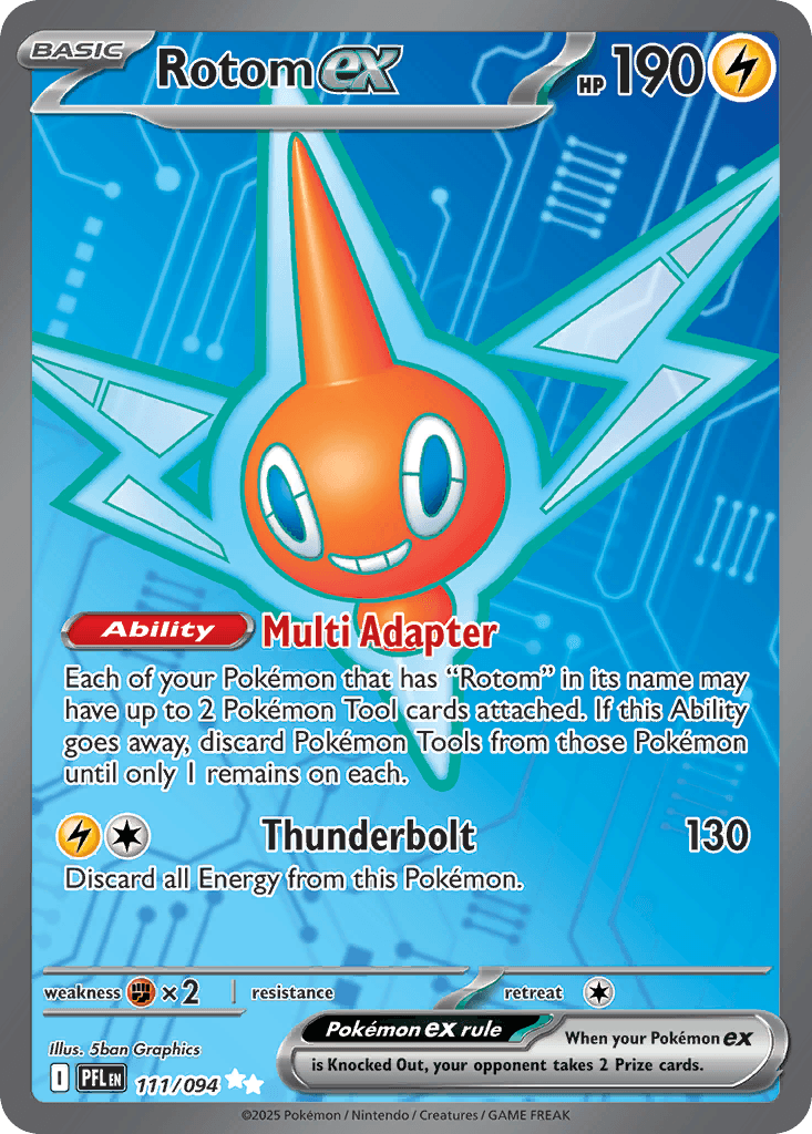 Rotom ex ME2-111