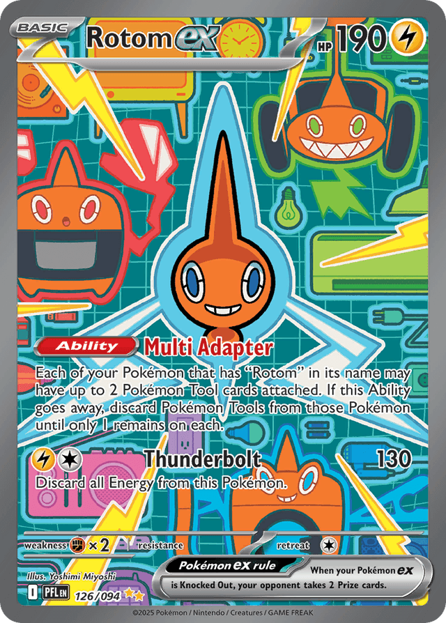 Rotom ex ME2-126