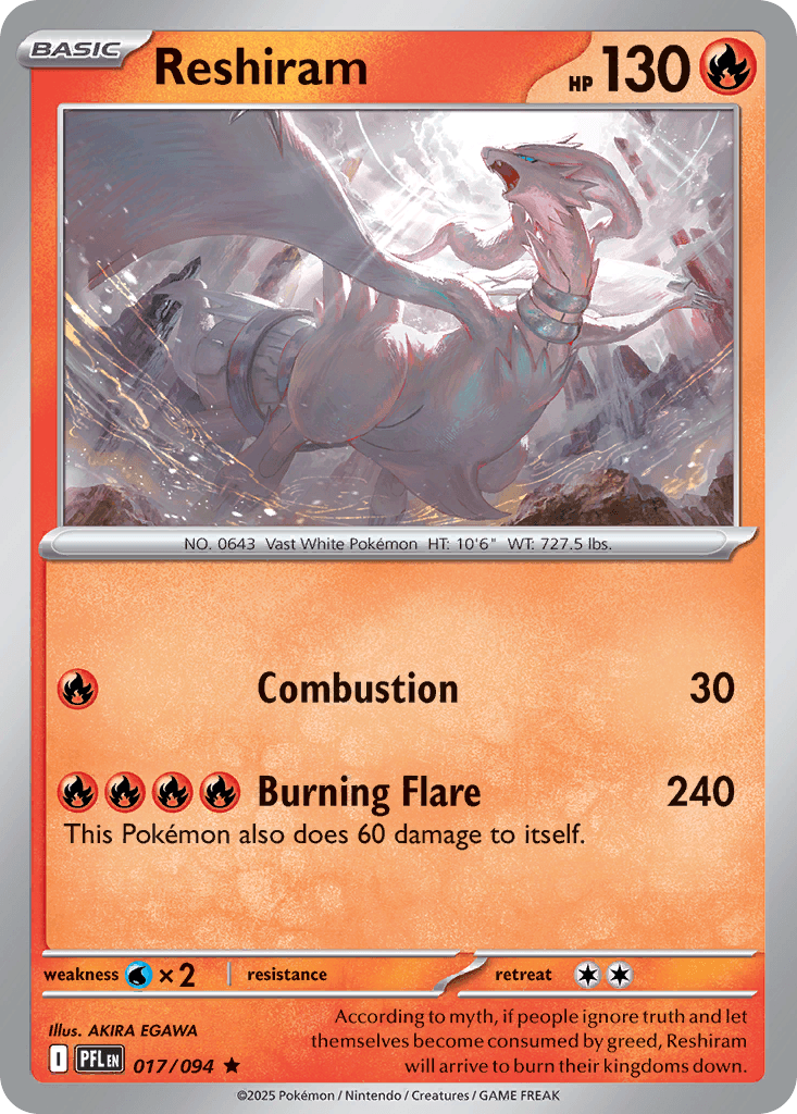 Reshiram ME2-17