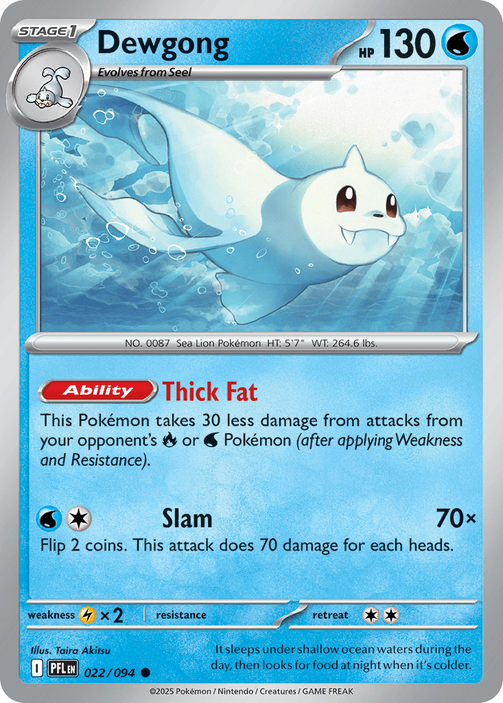 Dewgong ME2-22