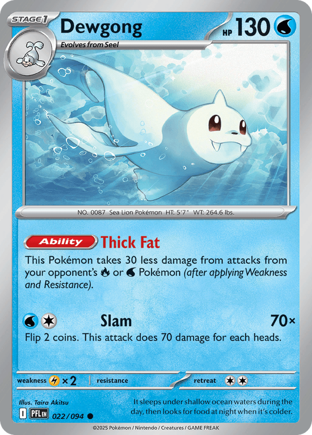 Dewgong ME2-22