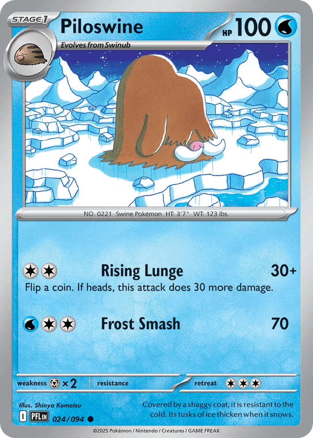 Piloswine ME2-24