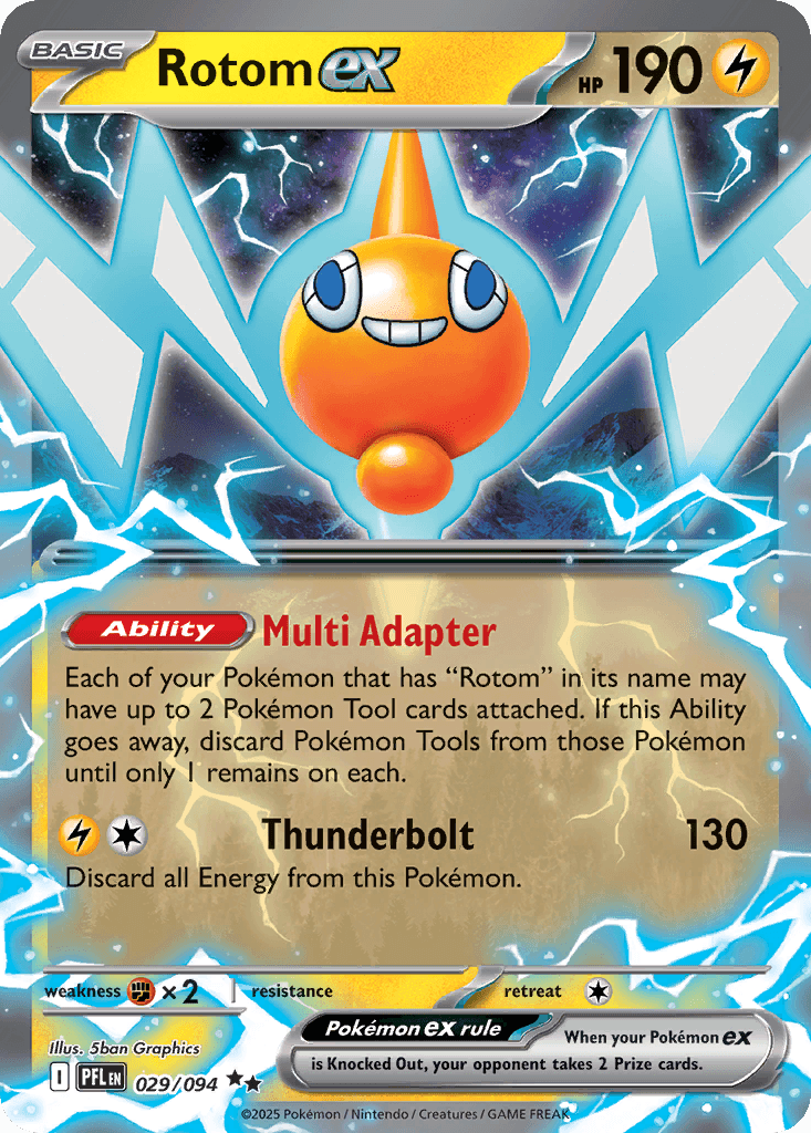 Rotom ex ME2-29