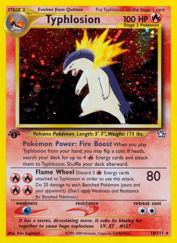 Typhlosion NEO1-18