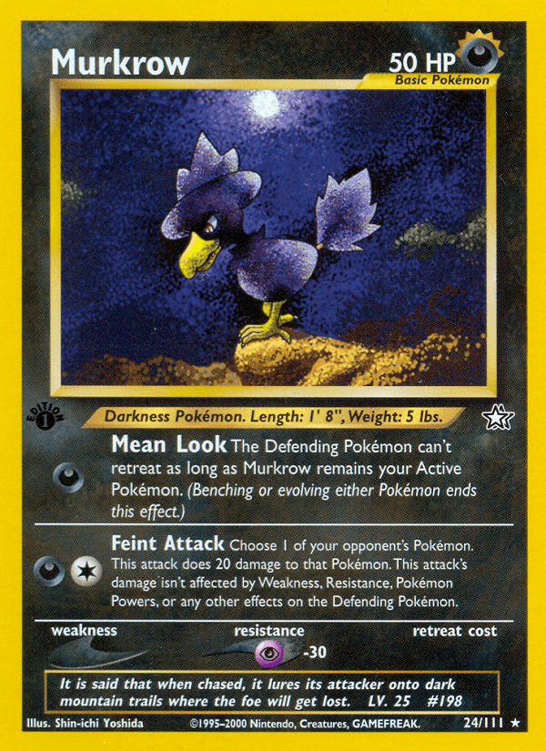 Murkrow NEO1-24