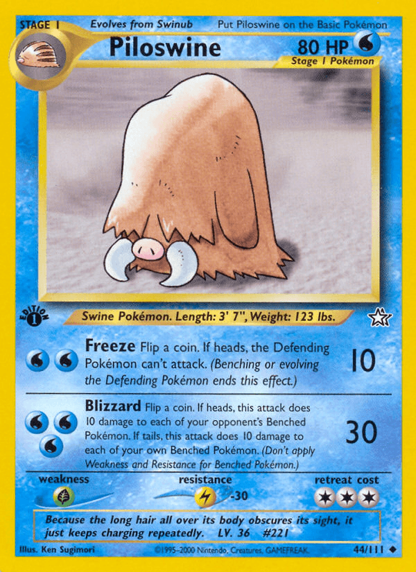 Piloswine NEO1-44