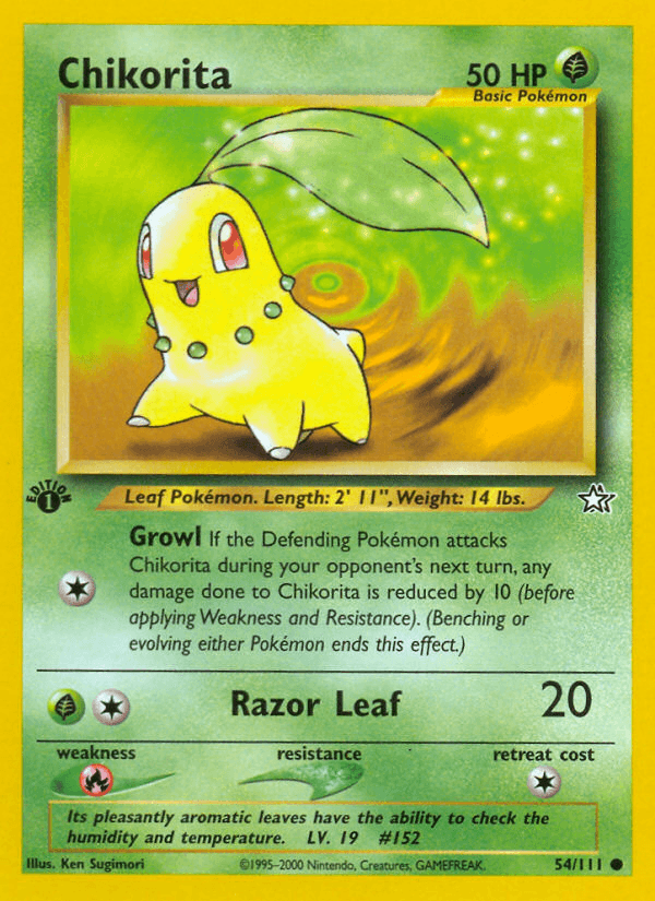 Chikorita NEO1-54