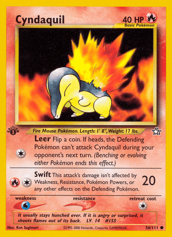 Cyndaquil NEO1-56