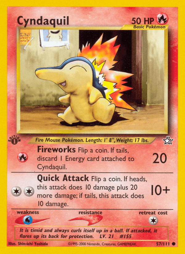 Cyndaquil NEO1-57