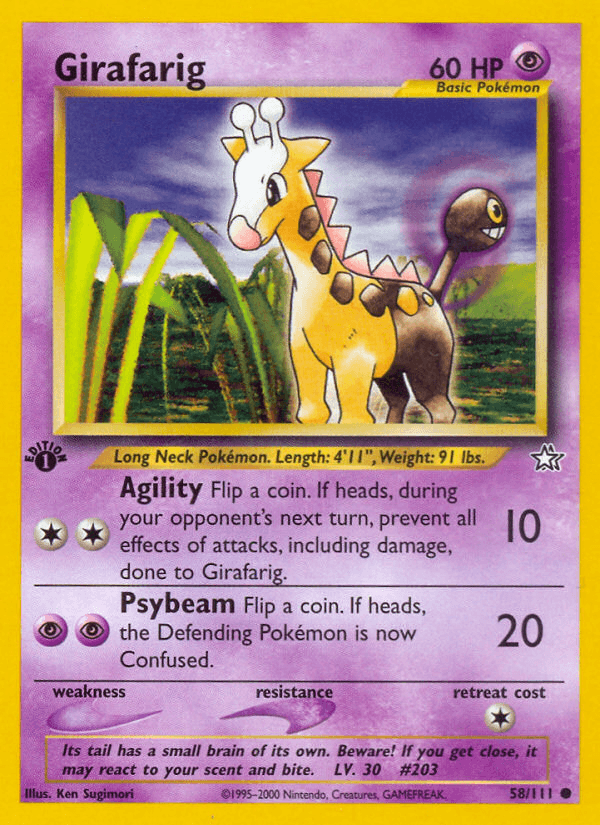 Girafarig NEO1-58