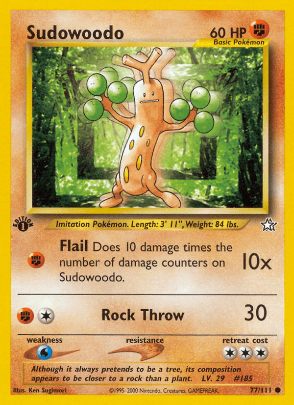 Sudowoodo NEO1-77