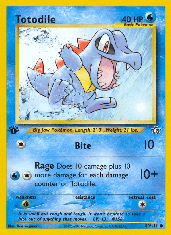 Totodile NEO1-80