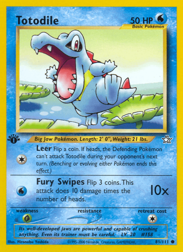Totodile NEO1-81