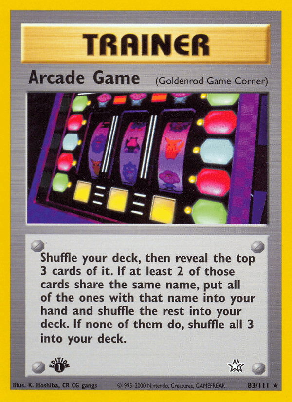 Arcade Game NEO1-83