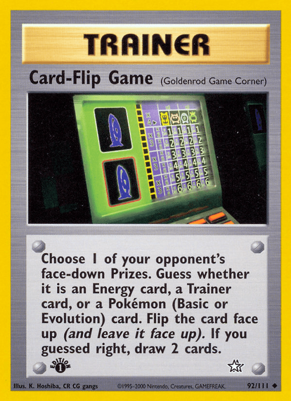 Card-Flip Game NEO1-92