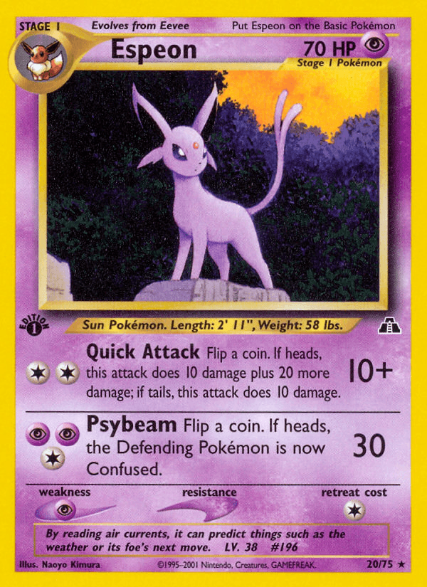 Espeon NEO2-20