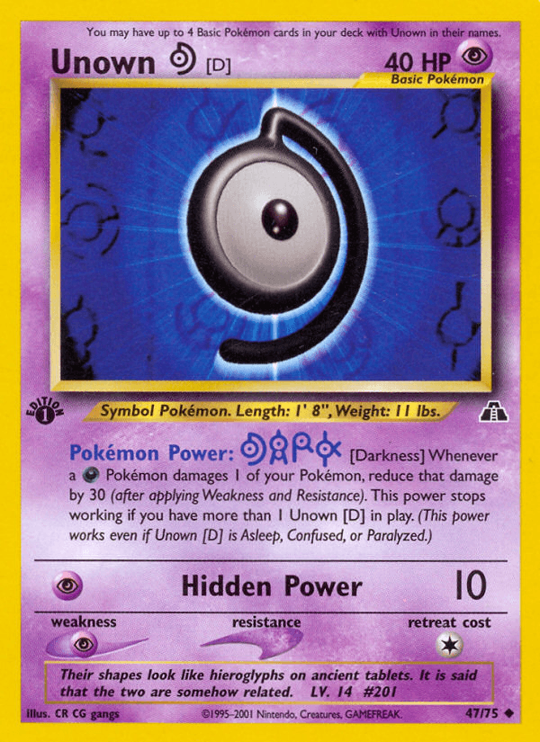 Unown [D] NEO2-47