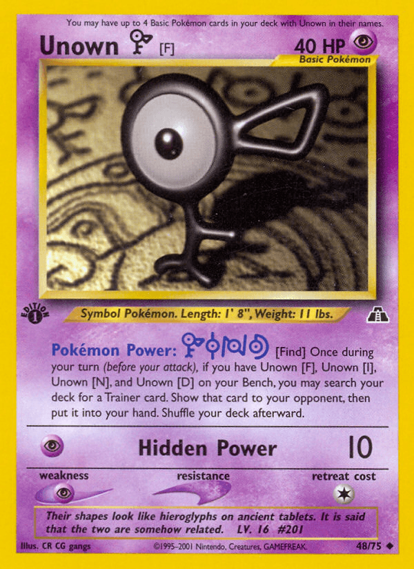 Unown [F] NEO2-48