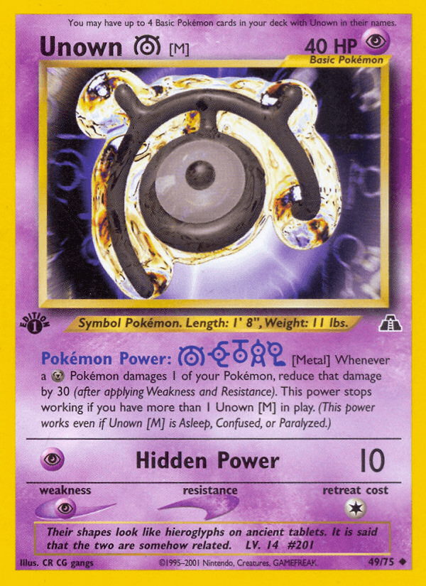 Unown [M] NEO2-49