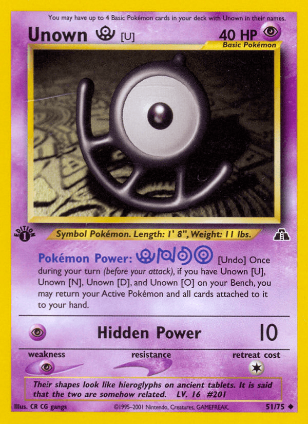 Unown [U] NEO2-51