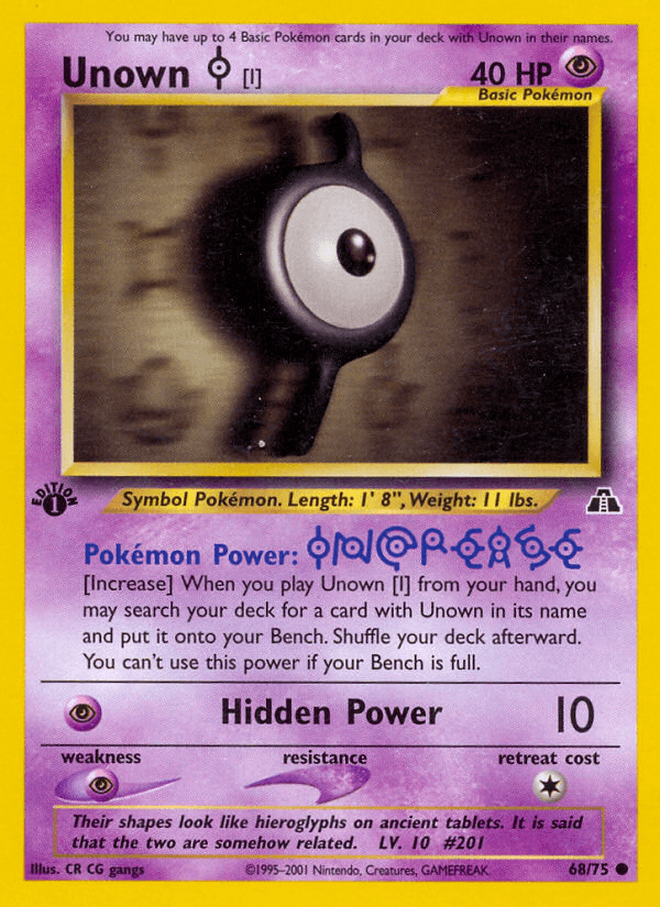 Unown [I] NEO2-68