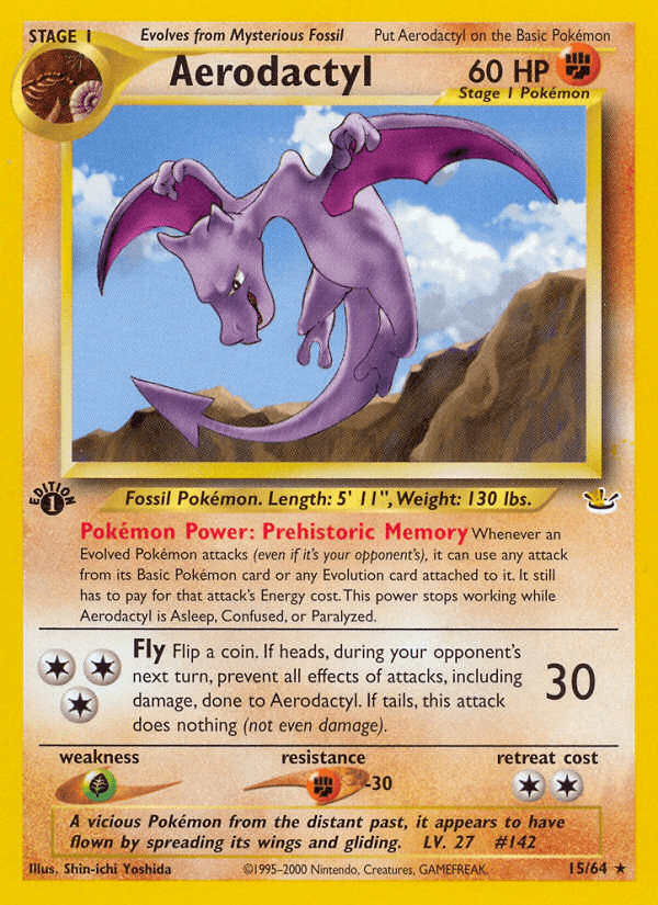 Aerodactyl NEO3-15